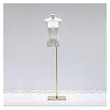 Parfait Pour La Présentation : Vous pouvez utiliser ce mannequin pour présenter et décorer des vêtements, des tenues, des écharpes dans la chambre à coucher, l'espace dressing, le studio ou la vitrine, il est parfait pour les hauts, les bas et les bijoux des femmes.