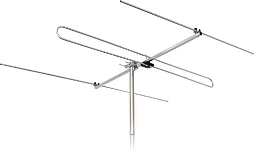 Richtempfang Antenne Fuba DAT 300 UKW Antenne - 3 Elemente Richtantenne, 87,5-108 MHz Satellitenschüssel Komplettset