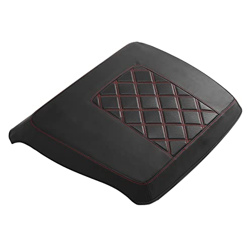 Cubierta de tapa de baúl para modelos Harley Touring Road King Street Glide Road Glide Electra Glide Ultra Classic 2014-2023, costura roja miniatura 1