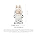 POP MART The Monsters - Angel in Clouds Vinyl Face Doll, 22.83 inches Height, Toys for Modern Home Decor, Collectible Toy Set for Desk Accessories, 1PC