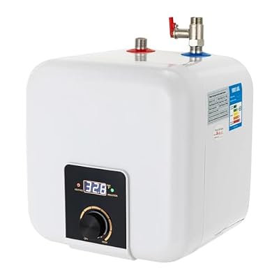 1500W Small Under Sink Tank, 2.5 Gallon Wall Mounted Mini Tank Water Heaters, 110V-120V Under Sink Instant Hot Water Heater for Kitchens, Restaurants, Schools, RV, Hotels, Sinks