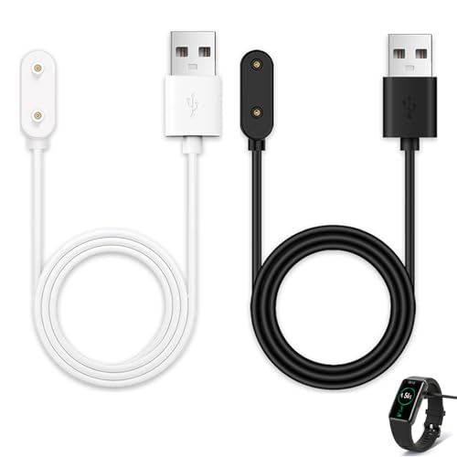 【Massima sicurezza integrata】Cavo Huawei Band da 1 m protezione efficace contro sovratensioni, sovracorrente, cortocircuito e surriscaldamento. Il filo di rame di alta qualità e il perno placcato in oro garantiscono una ricarica affidabile e sicura per i tuoi dispositivi.