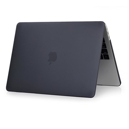 Tobo Hard Shell Case for New MacBook Pro 13, 2018 2017 2016 Release A1989 A1706 A1708 with/Without Touch Bar and Touch ID with Free Keyboard Cover (Matt Black)(TD-087CC-06) (B07KZV1PLW) Amazon Price History, Amazon Price Tracker