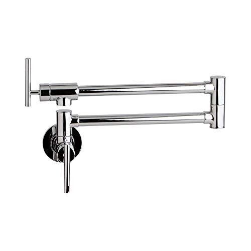 Grifos de agua fría individuales y grifo de la cocina extensible para llenado de ollas