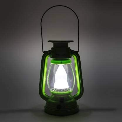 Portable Emergency 4 Watt LED Lantern with Dual Charging Support (White)Pack of 1, Plastic.