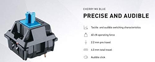 NONO Pro-Version Keypad compatible with OSU! Rhythm Games Keypad (with 4 Pairs Cherry MX Speed Switch)