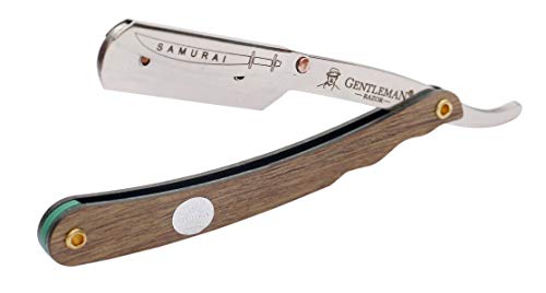 Image of GENTLEMAN barber razor straight edge stainless steel barber razor barber shop razors professional barber razor - stainless steel straight edge razor barber barber shop razors(FREE Blade Inside)