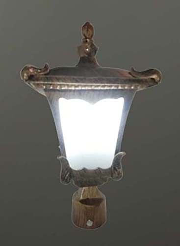 Image of Aluminium Cast Rust-Resistant Water-Proof Outdoor Gate Light Gate Light (ABICHHU)