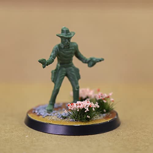 Evemodel 40Stk. 25mm Modelbau Kunststoff Basis für War Games Tisch Miniaturen Dekoration