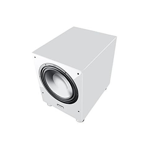Canton Sub 1200 R Aktives Subwoofersystem hochglanz-weiß Cover