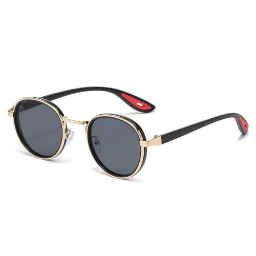 Lunettes de soleil rondes protection UV400 pour bloquer les rayons nocifs