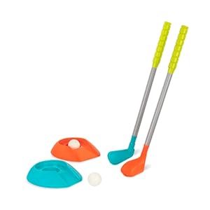 Battat Kinder Golf Set mit 2 Schlägern
