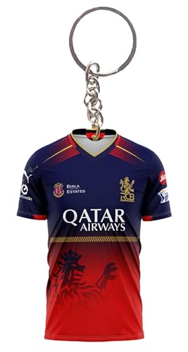 Image of Blacktail Glass Thala dhoni7 keychain and Virat kholi keychain- PO2