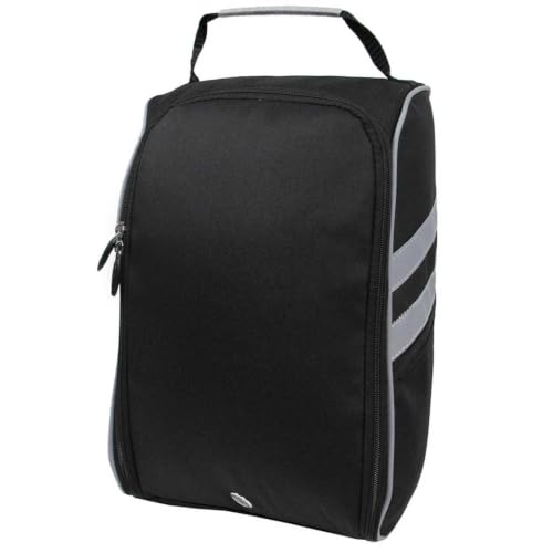 CADDYDADDY Premium Golf Shoe Bag w/Internal Shoe Divider Ventilated Sides