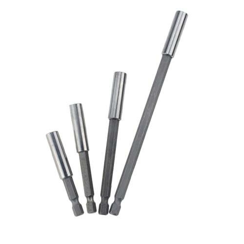 Porte-embout de tournevis 1/4 po à tige hexagonale longue de 100mm pour vissage précis