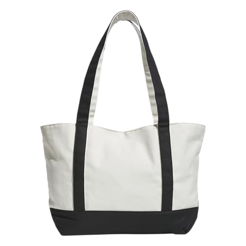 Image of adidas Canvas Court Tote Bag | Roomy Interior, Interior Pockets, Comfortable Straps, Durable Build, Everyday & Court Ready