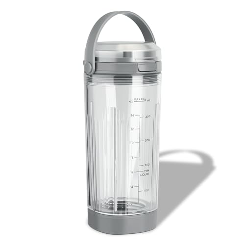 Ninja Blast Accessories Replacement Parts 18oz Blending Vessel Cup Grey