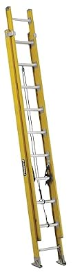 Louisville Ladder FE4220HD Extension Ladder, 20-Feet,Yellow