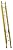 Louisville Ladder FE4220HD Extension Ladder, 20-Feet,Yellow