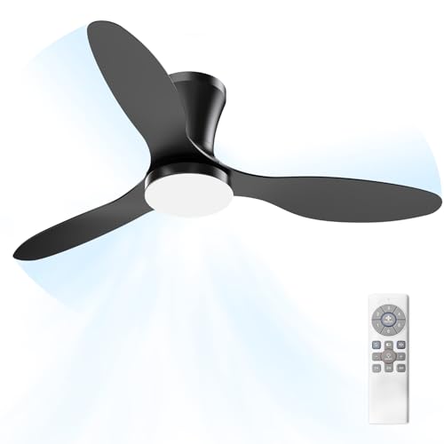 Lampadario Con Ventilatore Soffitto RGB Per Bambini - 6 Velocità DC Silenzioso Con Telecomando E Luce Led Dimmerabile - Plafoniera Design Per Camera Da Letto E Soggiorno - 5