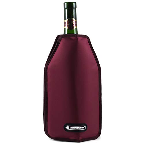 Le Creuset Wine Accessories Wine Bottle Cooler Sleeve - Burgundy