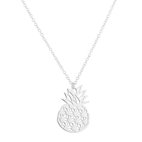Collar de piña geométrica el regalo único de joyería para alguien especial