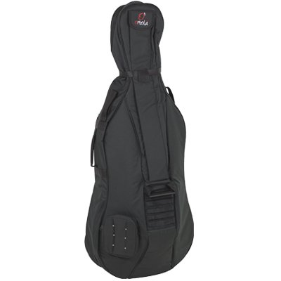 Ortola 3060-001 - Funda violonchelo 4/4 con ruedas, color negro