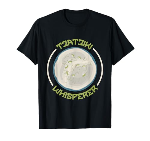 Tzatziki Whisperer Greek Heritage Dip Sauce T-Shirt