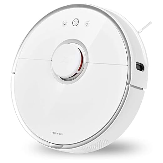 Roborock S5 Robotic Vacuum and Mop Cleaner, 2000Pa Super Power Suction &Wi-Fi Connectivity and Smart Navigating Robot Vacuum with 5200mAh Battery Capacity for Pet Hair, Carpet & Hard Floor (White)