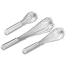 Royal Industries French Whip, Stainless Steel, 18, Silver