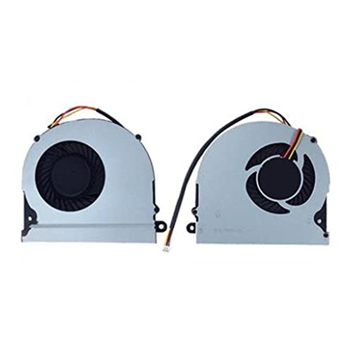 Ventilateur CPU Clevo P640RE remplacement refroidissement PC portable P641RE noir