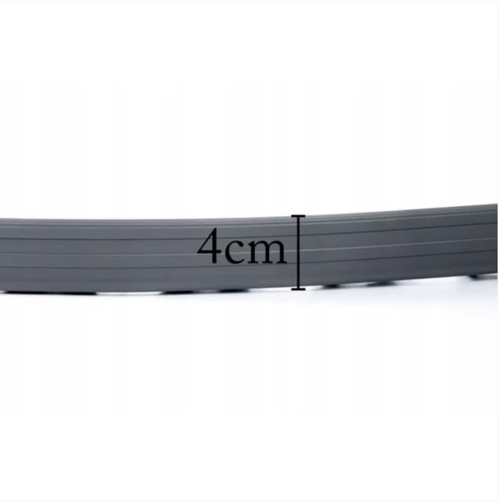 10 Meter Grey Lawn Border Set - 40mm Easy Garden Border with 20pcs. Pegs for Patio, Lawn, Pavement Decorations - Image 4