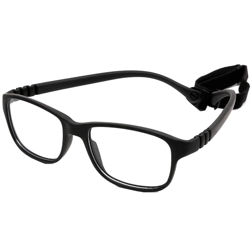 Geborilma Kids Flexible Glasses Size M Unbreakable Eyeglasses for Kids Prescription Sports Glasses...