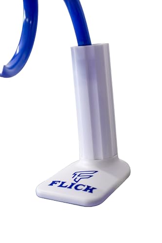 Image of FLICK Table Tennis Spinner - Ultimate Training Guide for Players to Perfect Spin Techniques, Improve Control- White
