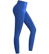 happlan High Waist Women's Athletic Yoga Pants - Compression Workout Leggings Bottoms Leggings fo...