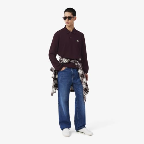 Image of Lacoste Classic Fit Long Sleeved L.12.12 Polo Shirt