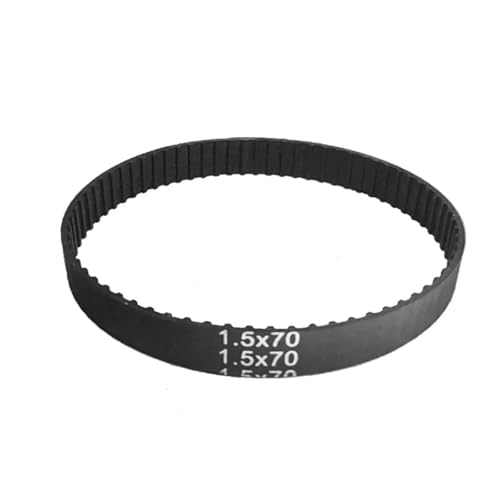 Courroie trapézoïdale de distribution 1,5x70 transmission moto caoutchouc 70 dents 10mm