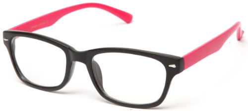 Newbee Fashion-Unisex Casual Fashion Squared Celebrity Clear Lens Glasses