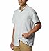 Columbia Mens Slack Tide Short Sleeve Camp Shirt, Cool Grey, Small