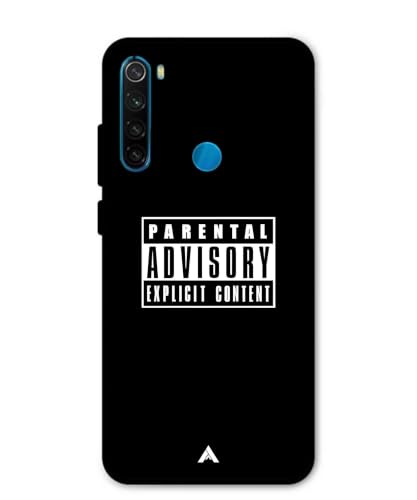 Image of Premium Explicit Case for Xiaomi Redmi Note 8 Soft-Touch Metal TPU Back Cover, Shockproof, Designer, Aesthetic Mobile Phone Case (Glossy Finish)