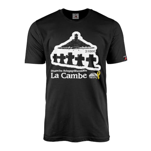 T-shirt cimetière de guerre allemand Normandie La Cambe #43267 souvenir historique