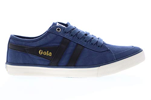 Image of Gola Equipe Suede - Sneakers for Men - Contrasting Wingflash - Heel Return - Durable Cupsole - Low Silhouette