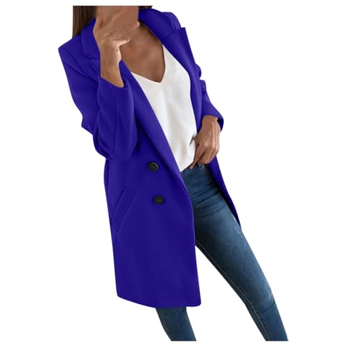 Manteau long coupe-vent femme slim automne-hiver chic