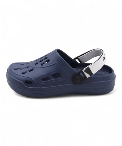 Image of Red Tape Mens Lightweight EVA Clogs Slip-On Comfortable Casual Footwear with Adjustable Back Strap and Anti-Slip Outsole