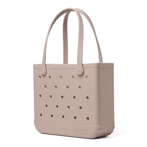 BOGG BAG Medium Tote 15 x 12.5 x 5 Durable Washable Tip-proof Beach Pool Boat Work Sports (Mushroom)
