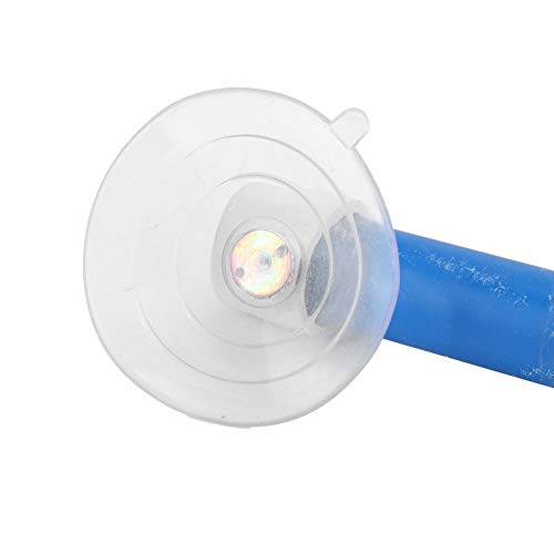Image of Pssopp Bird Parrot Stand, Suction Cup Bird Shower Perches for Budgies, Cockatiel, Plastic + Frosted Coating