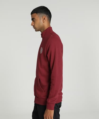 Image of Puma Men's Cotton High Neck Standard Length Jacket