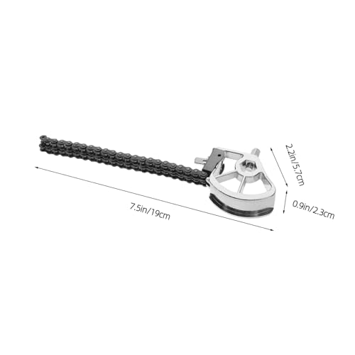 Pedal doble de cadena para bombo jazz Toddmomy plateado miniatura 2