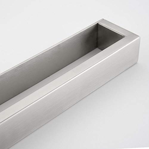 Celbon Stainless Steel Towel Bar Self Adhesive Towel Rack With Hook Bathroom Kitchen Towel Hanger Easy Design (Brushed)… #TOP4