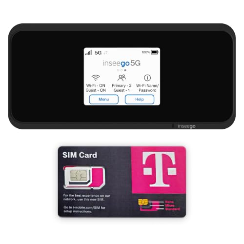 Inseego 5G MiFi M2000 Mobile Hotspot, T-Mobile Unlocked...